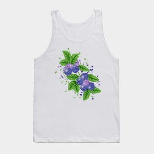 Blueberries Tank Top